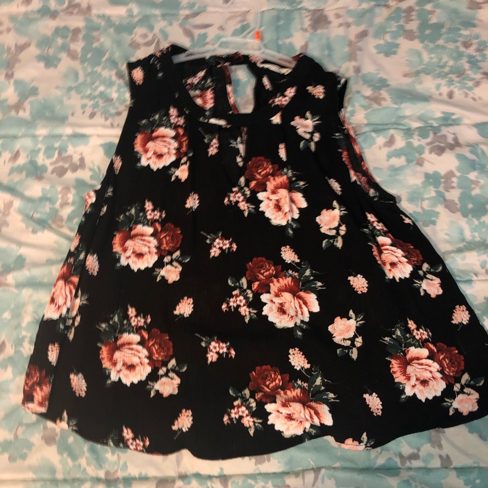 Floral tank top